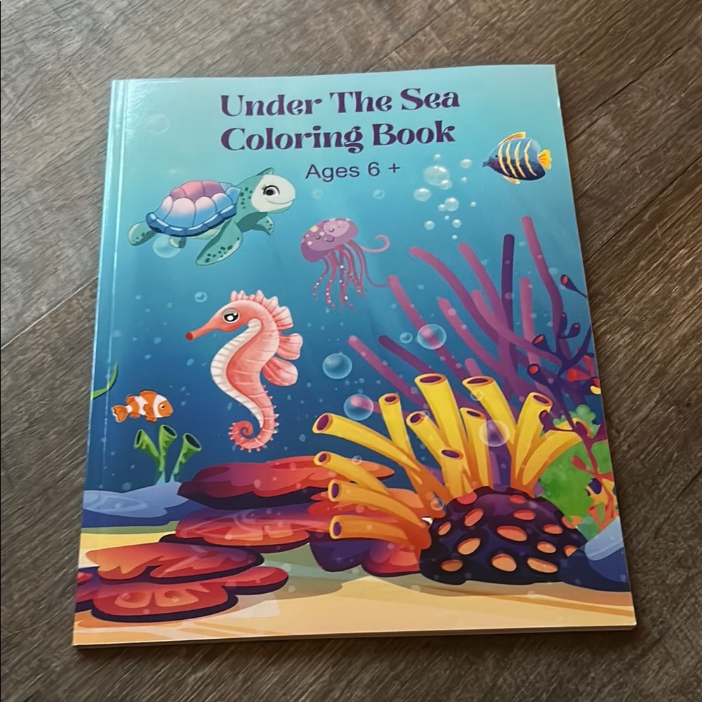 Under the Sea Coloring Book
Ages 6+